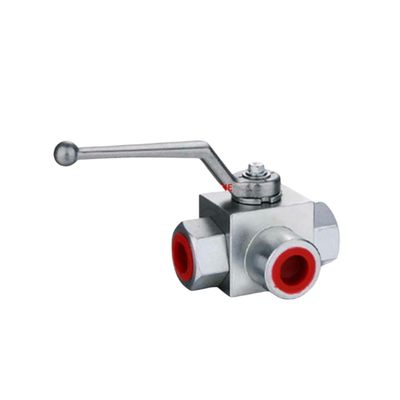 3 WAY VALVE HYDRAULIC L PORT 350 - 400 Bar  5000 - 5800 PSI BSPP Made in Italy 1-4, 3-8, 1-2inch - Australian Nationwide Shipping - Hydraulic.Online
