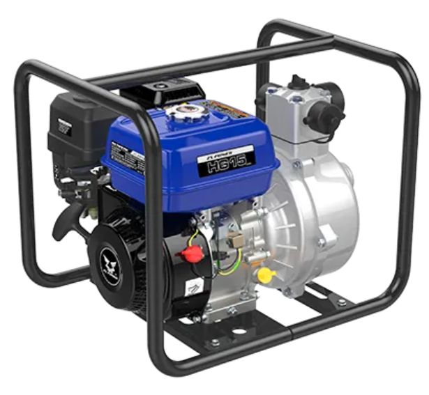 ENGMATTEC HG15T Petrol Engine driven Fire Pump, Twin impellers, 18,000 Lt/Hour, 80 m Head 1.5&quot; &amp; 1&quot; inch outlets.