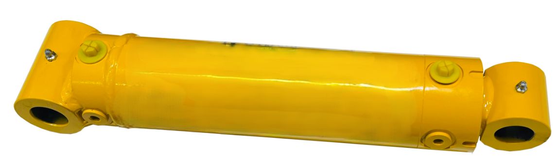 4 inch bore, bushed end cylinder with 2 inch diameter Rod, available in various strokes from 8 to 24 inches 