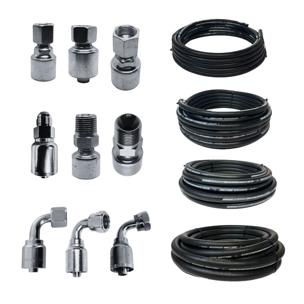 Gates CR2 Hydraulic Megacrimp One Piece Lite Kit - JIC. BSP &amp; ORFS