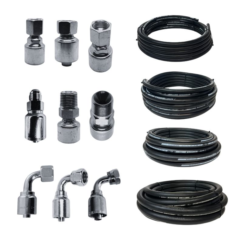 Gates CR2 Hydraulic Megacrimp One Piece Lite Kit - JIC, BSP and ORFS