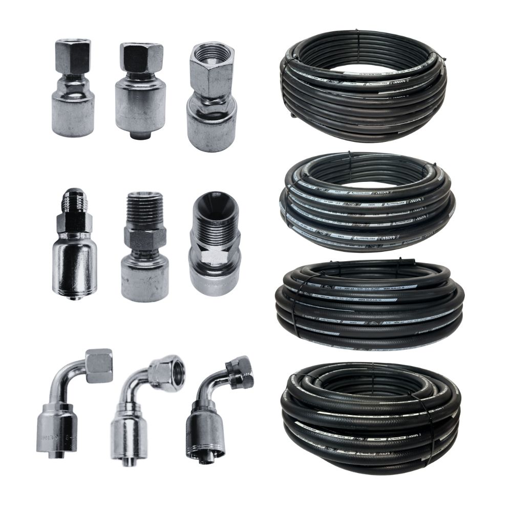 Gates CR2 Hydraulic Megacrimp One Piece Starter Kit - JIC. BSP &amp; ORFS