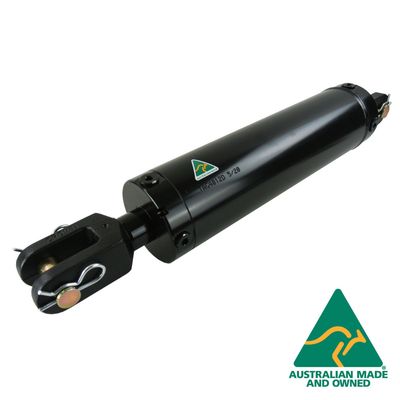 Hydraulic Cylinder Ram Various Strokes- 4.0 inch Bore 16 tons force Australian made with 2 year warranty
