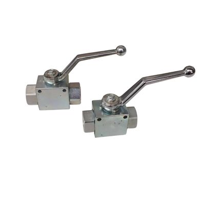 High Pressure Hydraulic Ball Valve 500 Bar 7350 PSI BSPP Ports sizes 14, 3-8inch, 1-2inch - Australian Nationwide Shipping - Hydraulic.Online