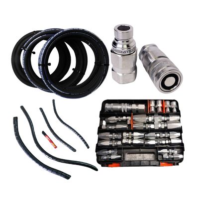 46-piece Hydraulic Hose Emergency Repair Kit for JCB Kubota Yanmar Equipment - Australian Nationwide Shipping - Hydraulic.Online