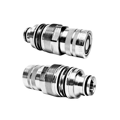 4FFI Old Style Bobcat Female Flat-Face Coupler on Manifold - Australian Nationwide Shipping - Hydraulic.Online