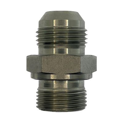 BSP Parallel Male x JIC Male Straight Valve to Hose Adaptor