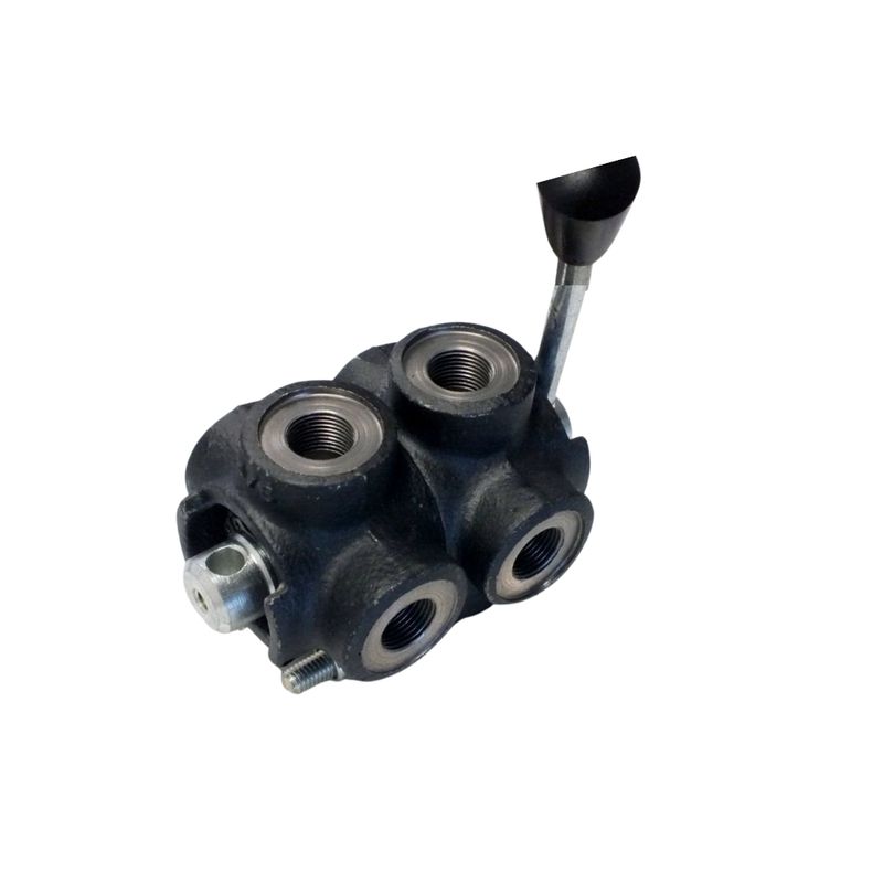 6 Way Manual Selector / Diverter Valve - 1/4 6 Port Hydraulic Diverter Valve Italian Made