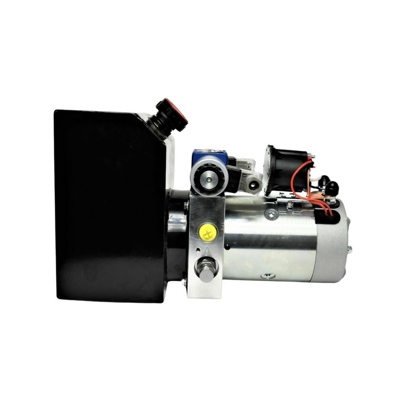 Hydraulic Power Pack Compact 12-24V DC 5 Lt/min 2500 PSI PandT / Single Acting / Double Acting Hydraulic Power Pack Compact 12-24V DC 5 Ltmin 2500 PSI P&T Single Acting Double Acting