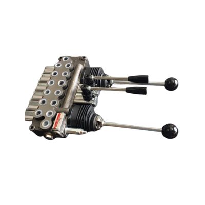 Joystick Control Valve Operate Two Fuctions With One Lever