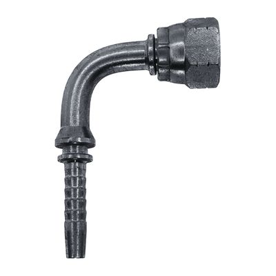 Hose Tail Barb JIC Female 90° Swept 2 Piece Hydraulic Hose Tail