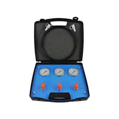 3 Gauge Pressure Test Kit 0-330 bar 0-4,500 psi Includes 2m test hose