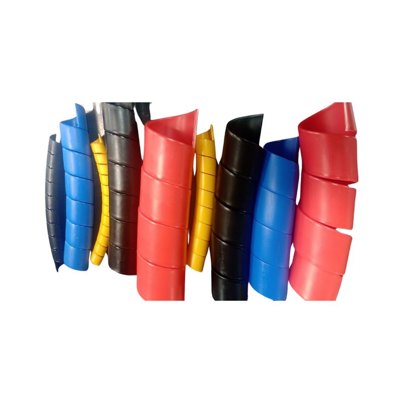 Spiral Wrap Coloured Hose and Cable Protection 20 meter Box Many Sizes