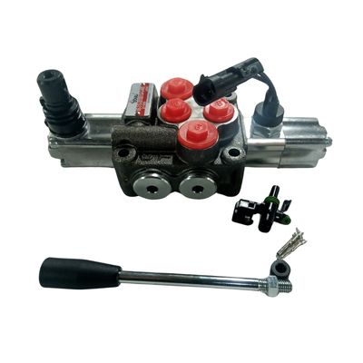 Control Valve 1 Spool Valve MICRO SWITCH 3-8inch BSP Ports 45 Lt Min