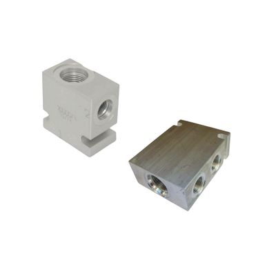 CARTRIDGE VALVE MANIFOLD HYDRAULIC TWO PORT STEEL 350BAR