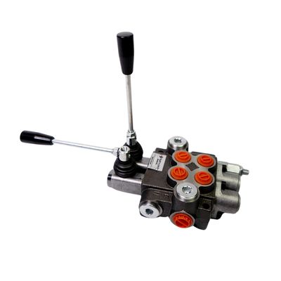Hydraulic mono block valve with 2 Spools 40 Lt/Min 250 bar optional 'FLOAT' Function