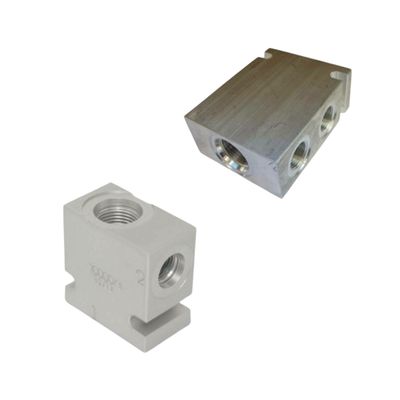 CARTRIDGE VALVE MANIFOLD HYDRAULIC FOUR PORT