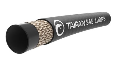 Cross Section Of SAE 100R6 Fibre Reinforce Hose for Oil Water and Compressed Air 