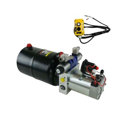 Hydraulic Power Pack 12-24V DC 5 Ltmin 2800 PSI P&amp;T  Single Acting  Double Acting