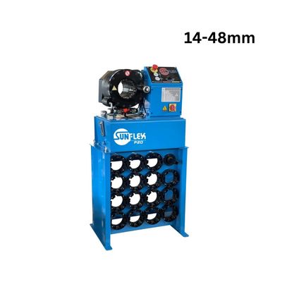 P20 240 Volt Hydraulic Hose Crimper Rack 9 die sets 14-48 mm Range