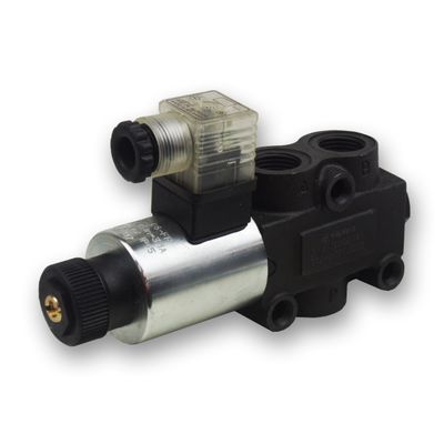 3 Port low Profile solenoid actuated Hydraulic Diverter Valve. 