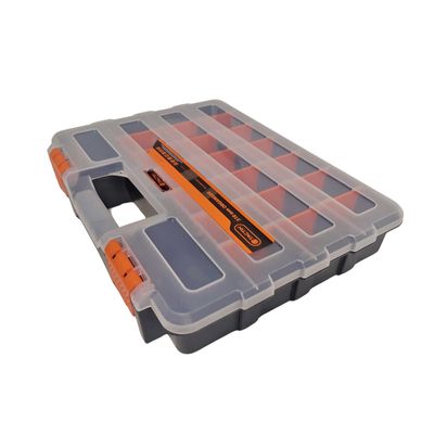 Plastic 21 Compartment Storage Case &amp; Parts Organiser