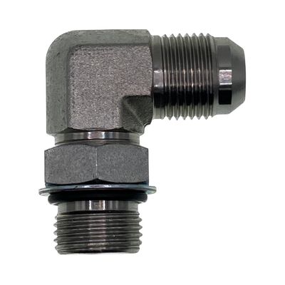 JIC Male x UNO Male 90° Compact Elbow Forged Steel UNO x JIC male x male 90° Hydraulic Adapters with O ring and Lock nut.
- Australian Nationwide Shipping - Hydraulic.Online