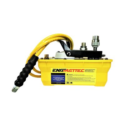 Portable Power Air Driven High Pressure Hydraulic Pump 10000 PSI 2 m Hose &amp; Coupler