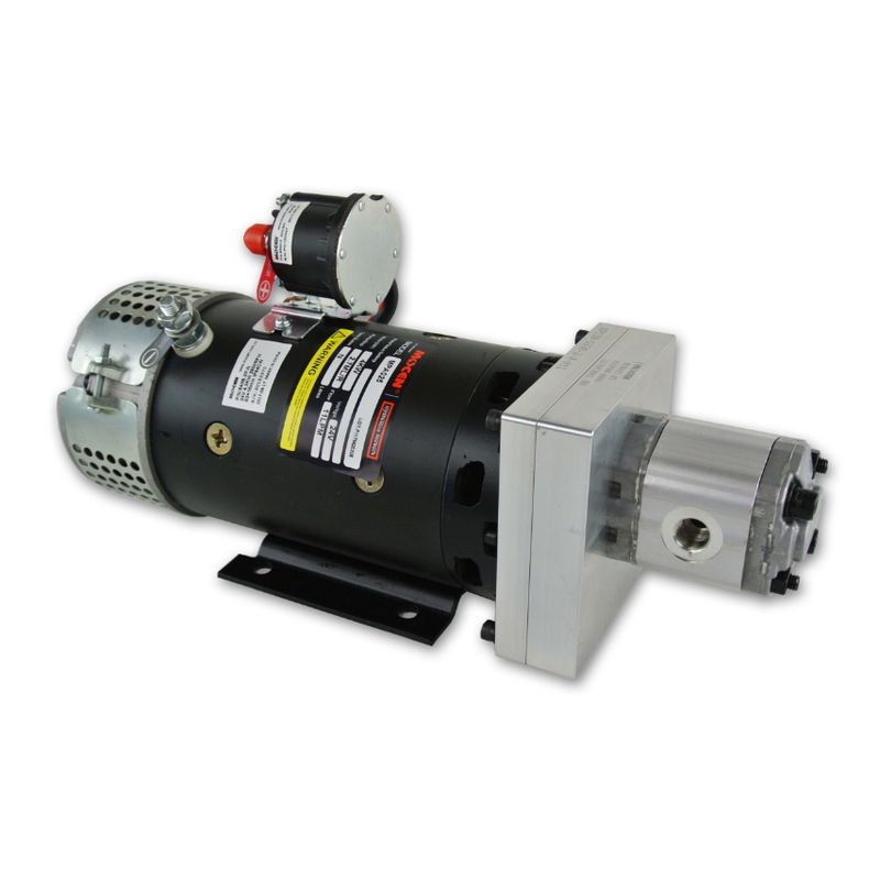 Mocen DC Motor Pump Units - 1.6 to 4.0 kW, 12 and 24 Volt, No Tank (PTO Alternative) PTO Alternative 4 kW 24 Volt DC Hydraulic Power Unit 12 Lt/min