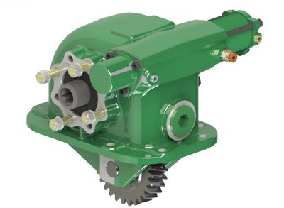 Hydreco PA418 High Torque 8 Bolt Side Mount PTO for Isuzu MZW6P Manual and Automated Manual Transmissions