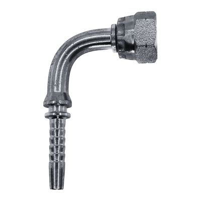 ORFS Hydraulic Fitting 90 Swept 2 Piece Fitting Hosetail