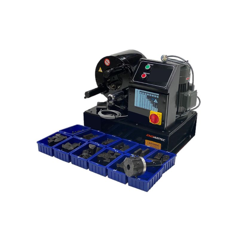 240 Volt 2 inch Hose Swaging Crimping Machine - ENGMATTEC 240 Volt 2 inch Hose Swaging Crimping Machine - ENGMATTEC
