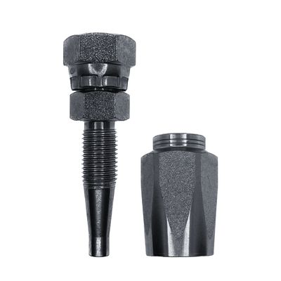 Hose Tail Reusable ORFS Female Straight - With Two Wire Ferrule