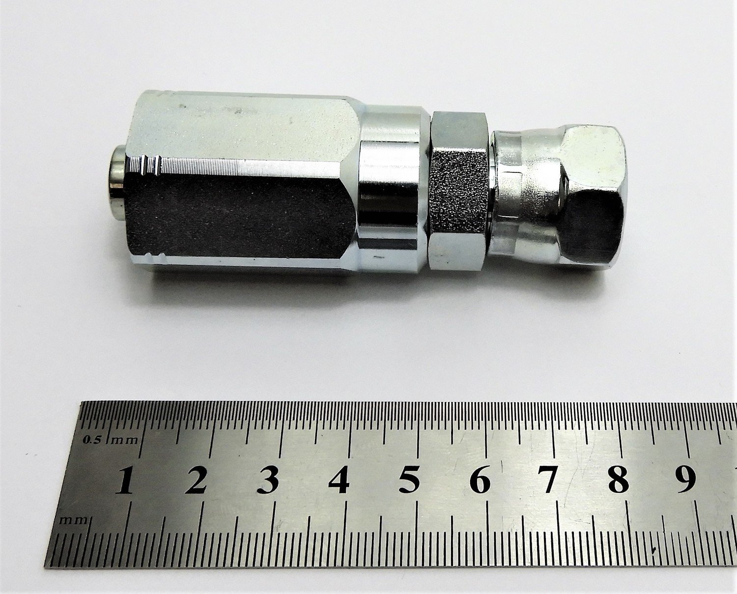 Hydraulic Hose Fitting field fit reusable 1/2