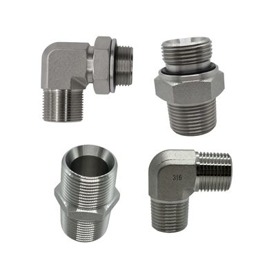 Stainless Steel 316 BSP Adaptors Straights, Elbows and Tees