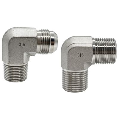 Stainless Steel 316 BSP Adaptors Straights, Elbows and Tees