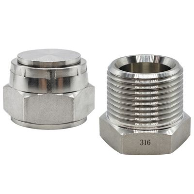 Stainless Steel 316 JIC Adaptors Straights, Elbows and Tees