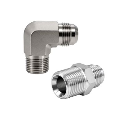 Stainless Steel 316 BSP x JIC Adaptors Straights, Elbows and Tees