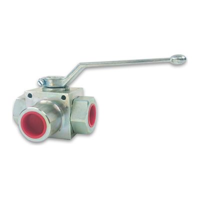 3-Way Hydraulic Ball Valves - L-Port and T-Port