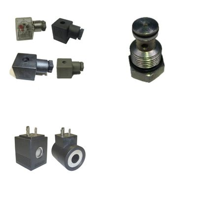 Solenoid Coils, DIN Plugs and Cavity Plugs