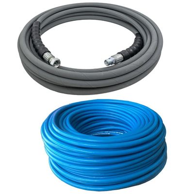 1/4" and 5/16" Pressure Washer Hose