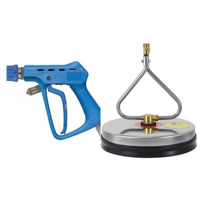Foam gun and surface cleaner