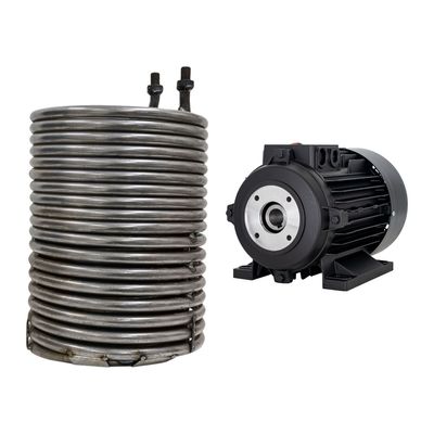Pressure cleaner heating coil and electric motor spare parts