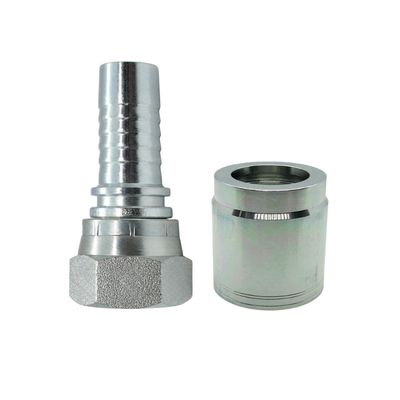 Two piece Crimp-on Hosetails in Straight, 45° &amp; 90°