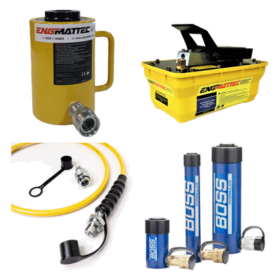 10,000 PSI Hoses, Pumps, and Hollow or Solid Rams