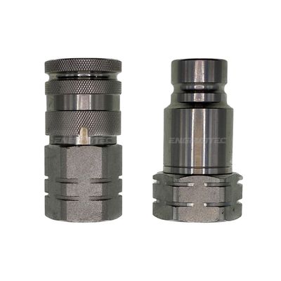 Ayrtec Connect-Under-Pressure Flat Face Hydraulic Couplers - BSPP - 3/8 to 3/4 Inch - ISO 16028
