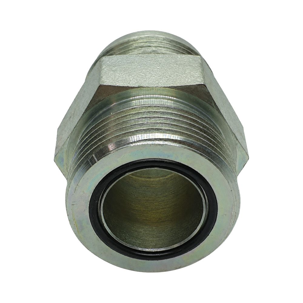 JIC Male x ORFS Male Straight Male Male nipples, Size: Adaptor - (07) 7/16" JIC Male x (09) 9/16" ORFS Male - Straight