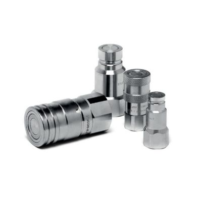 Stucchi FIRG Flat Face Hydraulic Couplers - BSP &amp; UNO Threads - 1/4 to 2 Inch