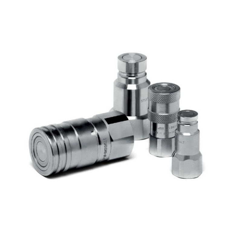 Stucchi FIRG Flat Face Hydraulic Couplers - BSP & UNO Threads - 1/4 to 2 Inch Stucchi FIRG Flat Face Hydraulic Couplers - BSP & UNO Threads - 1/4 to 2 Inch