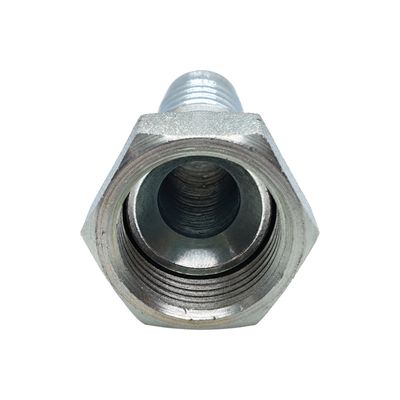 Hose Tail - JIC Swivel Female - Straight - Two-Piece Crimp-On